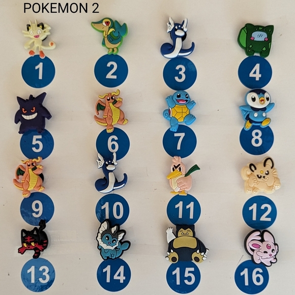 POKEMON | shoe charms|jibbitz - Picture 2 of 3